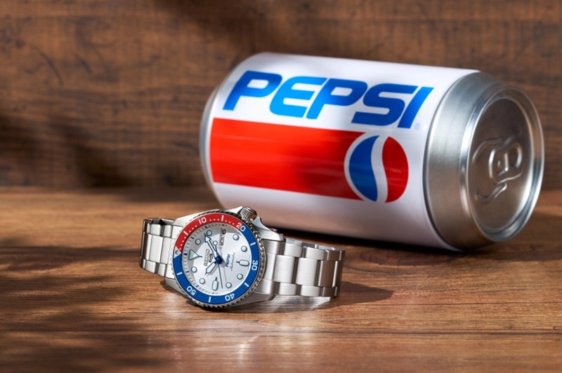 Diseño Seiko 5 Sports x Pepsi Diver Diseño Seiko 5 Sports x Pepsi Diver