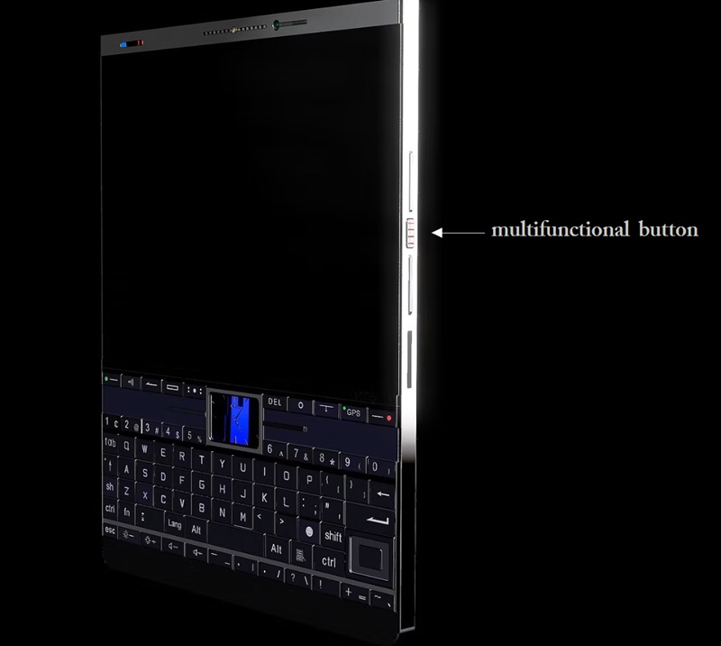 Smartphone Lotus Diplomat con teclado
