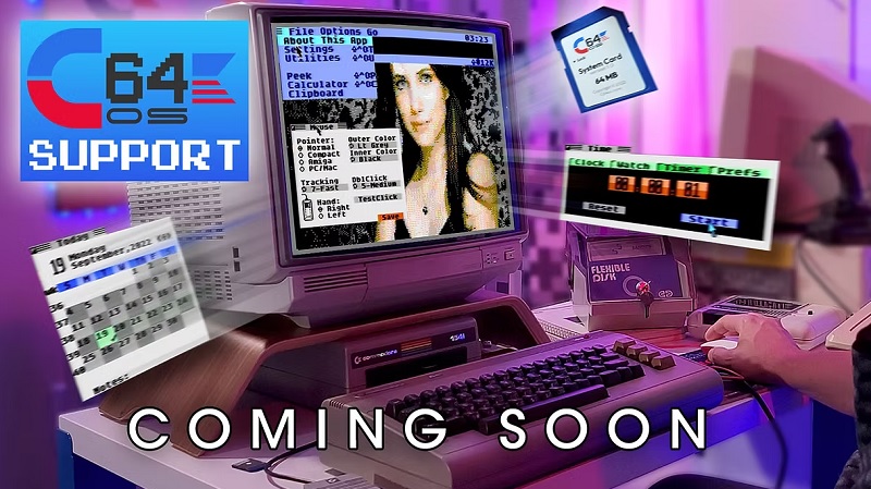 Interfaz de Commodore 64 Ultimate