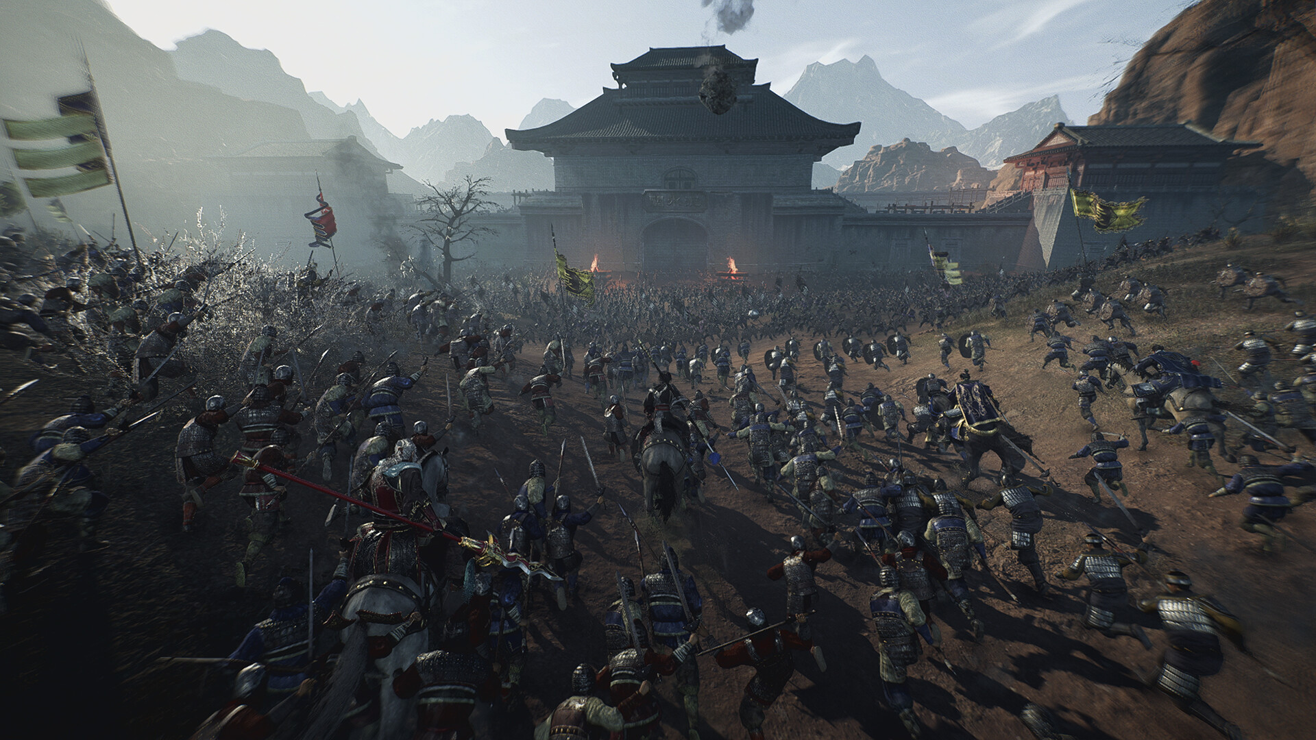 Una escena del juego DYNASTY WARRIORS: ORIGINS Una escena del juego DYNASTY WARRIORS: ORIGINS