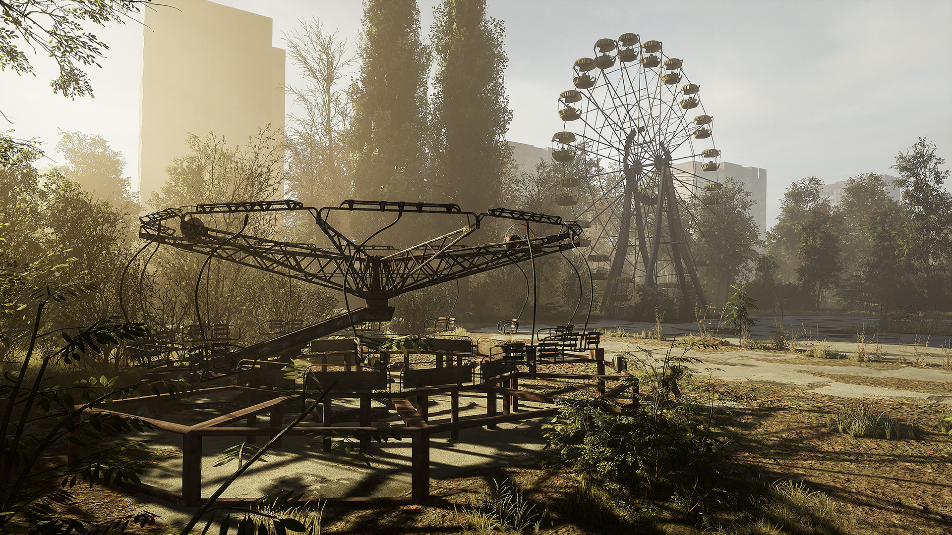 Una escena del juego Chernobylite Una escena del juego Chernobylite