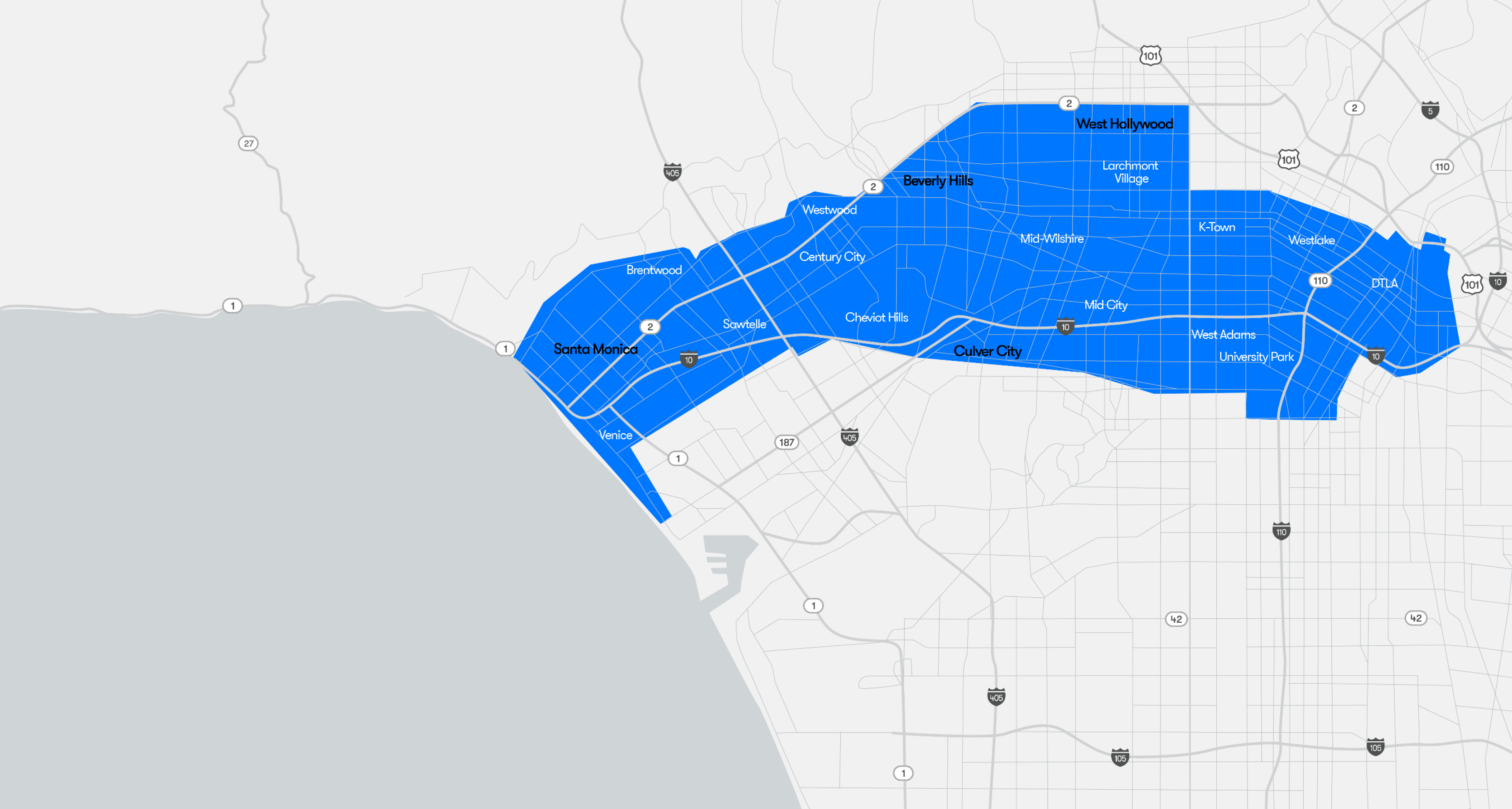 El servicio de taxi robot de Waymo se lanza en Los Ángeles-2 El servicio de taxi robot de Waymo se lanza en Los Ángeles-2