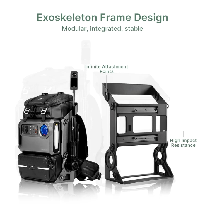 Mochila modular Lancer300 con diseño único