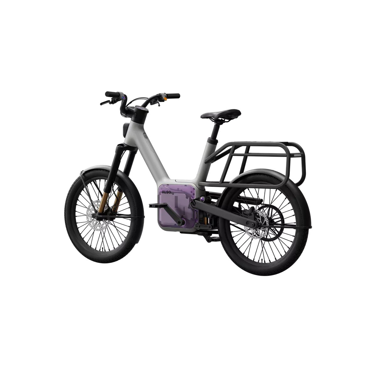 Vista trasera del Rivian TM-B Launch Utility Road Fenders