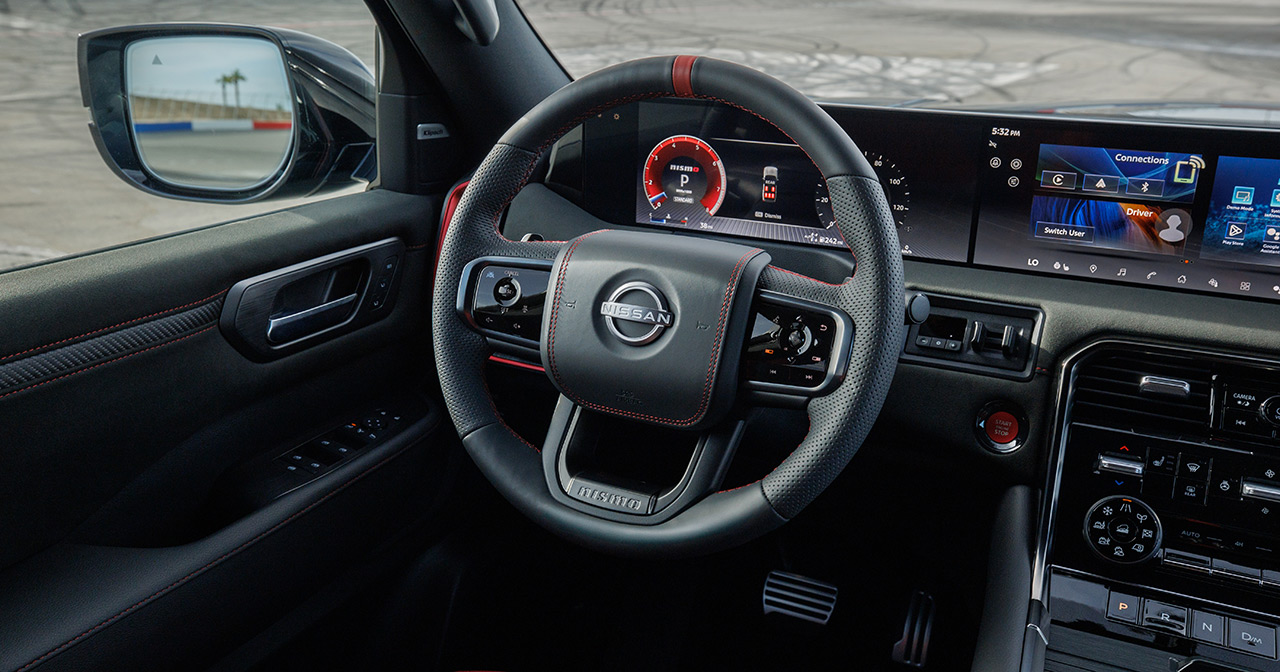 Interior del Nissan Armada NISMO Interior del Nissan Armada NISMO