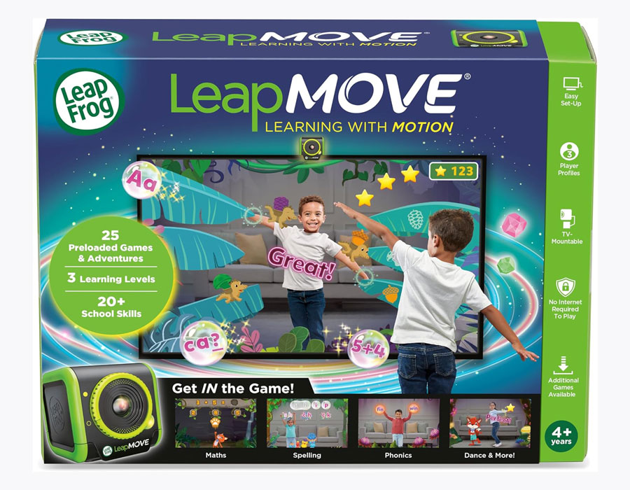LeapMove interactive mini-games