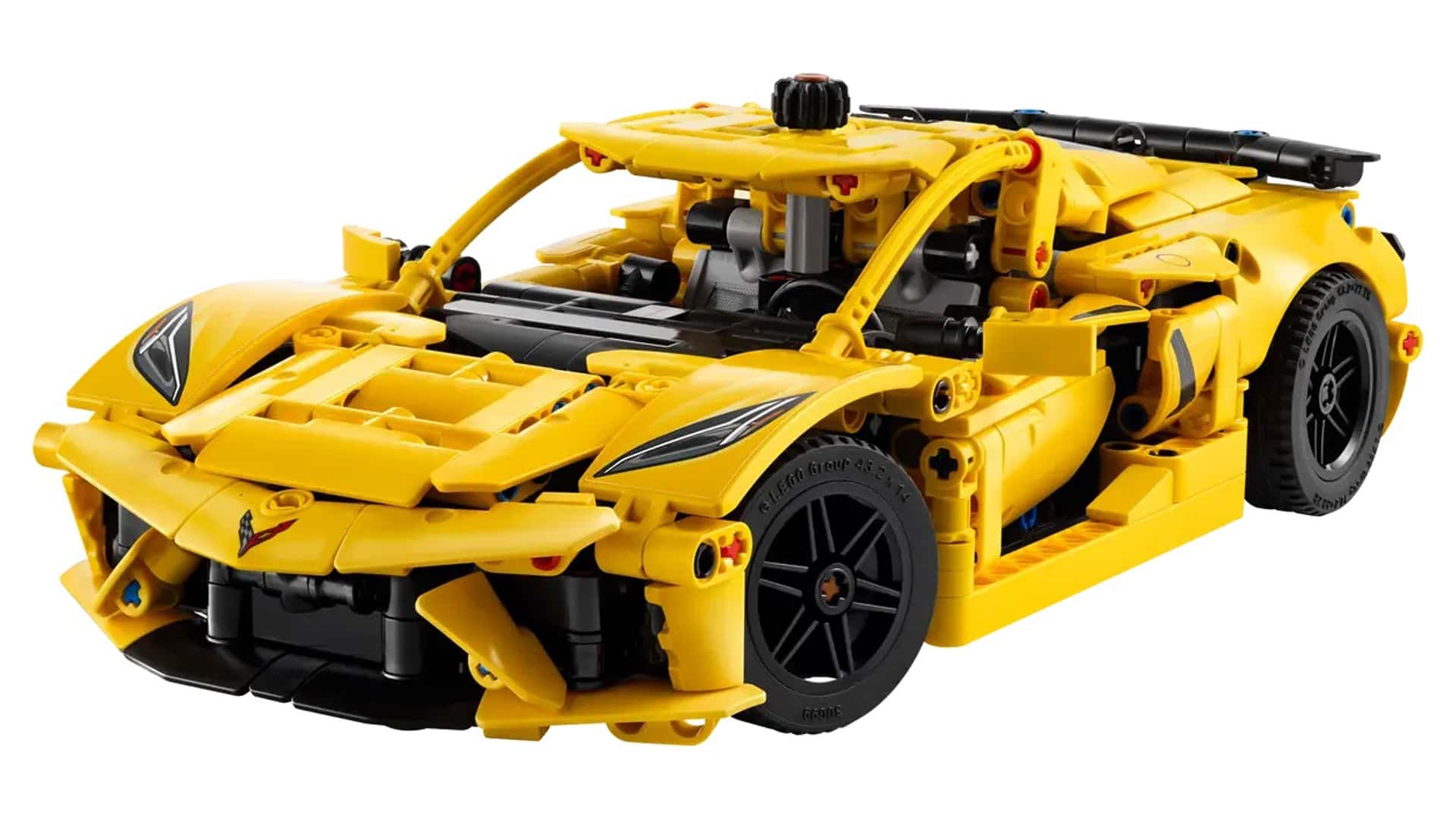 Interior del modelo Lego Technic Corvette Stingray C8 Interior del modelo Lego Technic Corvette Stingray C8