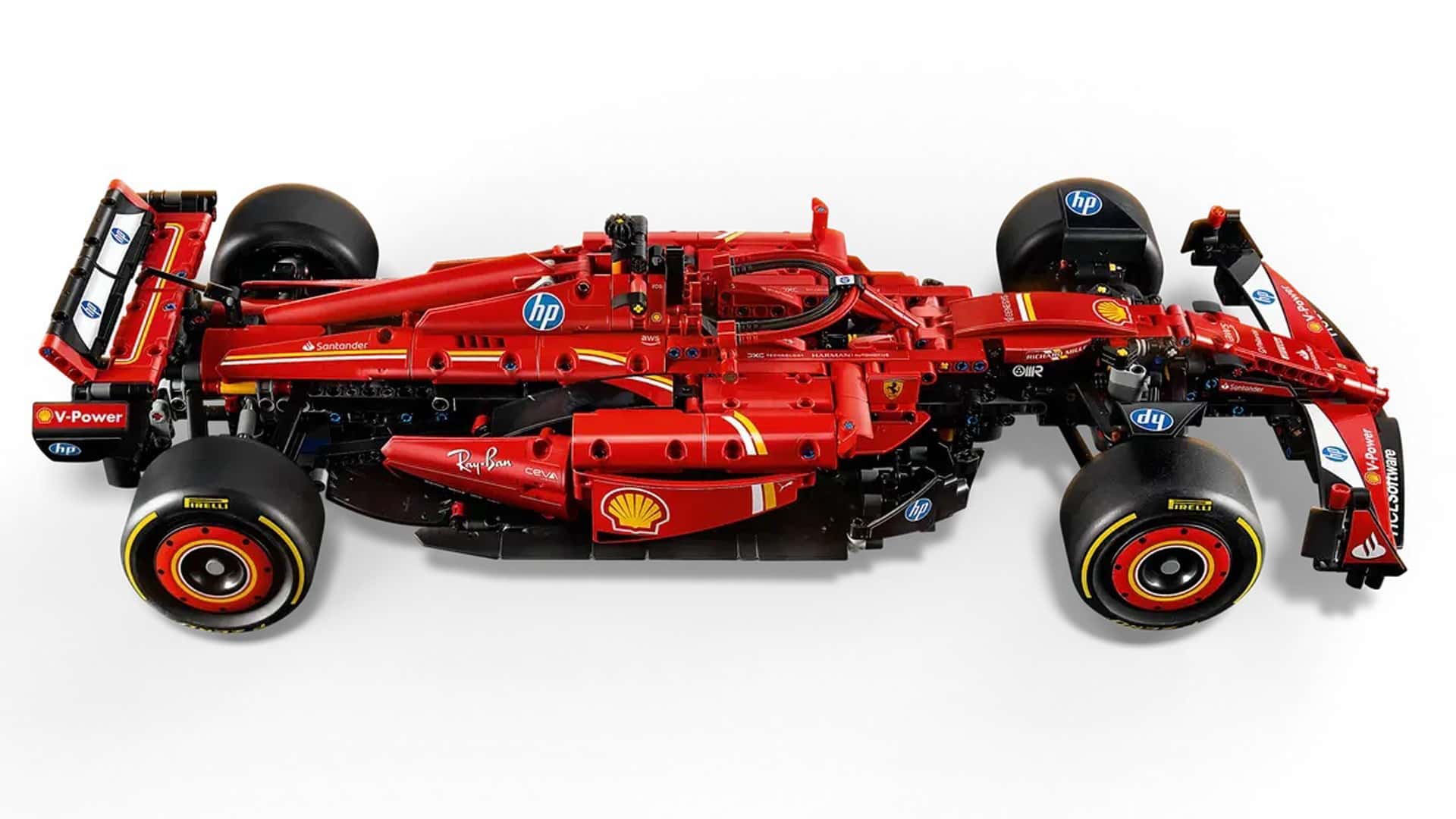 Модель Ferrari SF-24 от Lego с регулировкой спойлера Модель Ferrari SF-24 от Lego с регулировкой спойлера