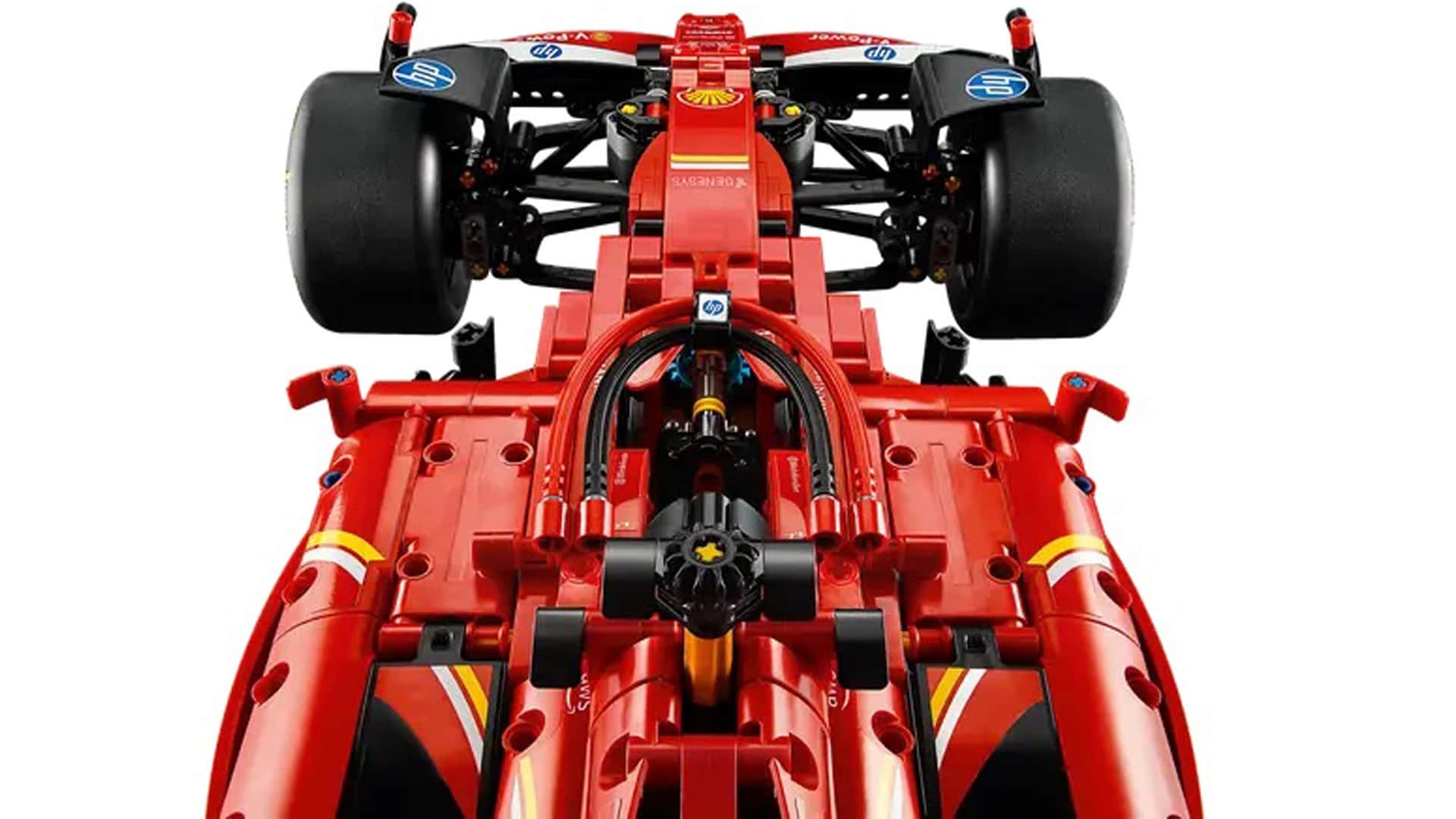 Двигатель V6 в модели Ferrari SF-24 Двигатель V6 в модели Ferrari SF-24