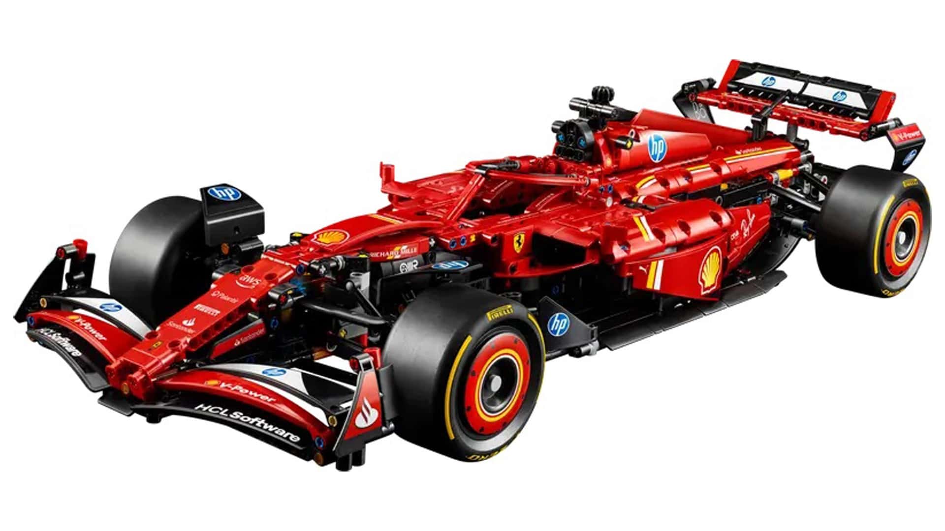 Общий вид модели Ferrari SF-24 от Lego Общий вид модели Ferrari SF-24 от Lego