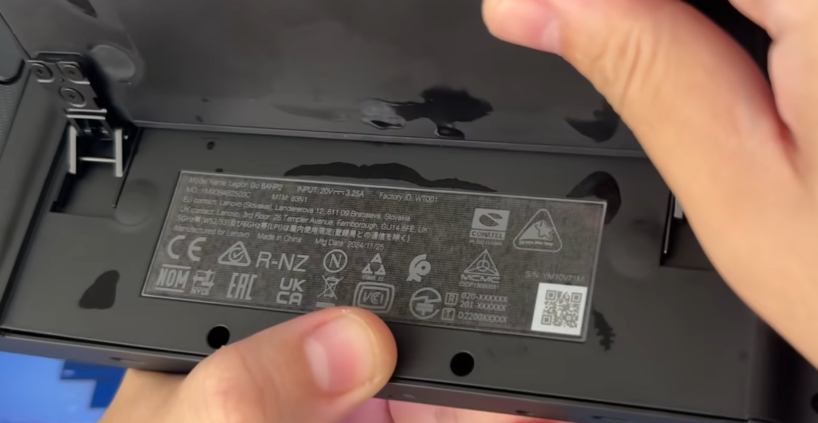 Prototipo de Lenovo Legion Go 2 3