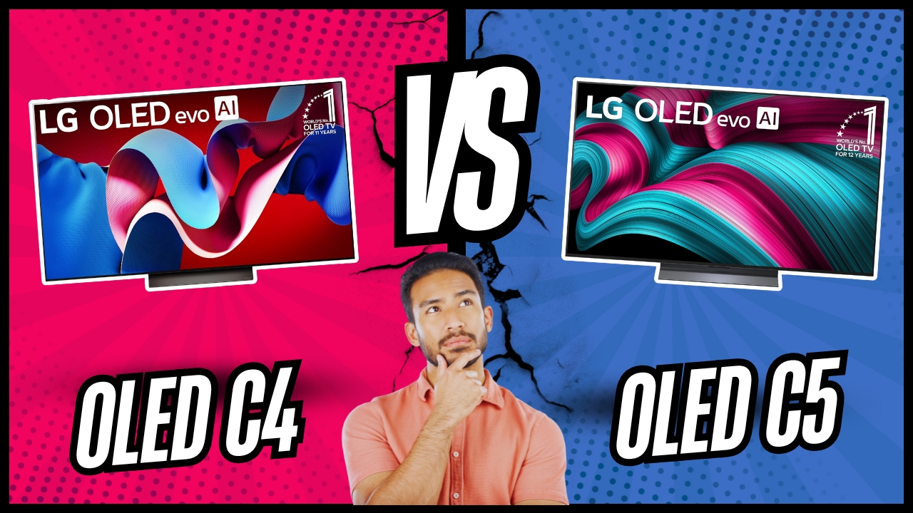 OLED C4 frente a OLED C5