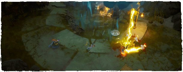 Habilidad de relámpago en el juego Wartorn Habilidad de relámpago en el juego Wartorn