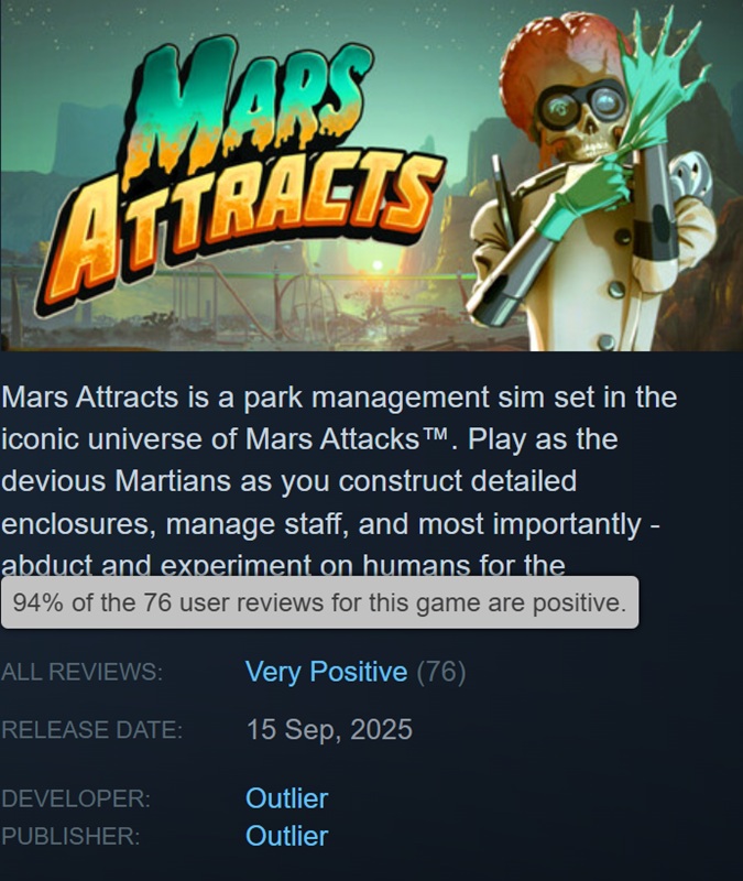 Captura de pantalla del juego Mars Attracts