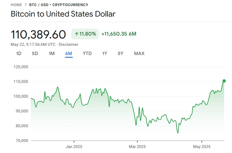 Gráfico de logro récord de Bitcoin Gráfico de logro récord de Bitcoin