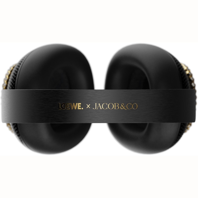 Loewe x JacobCo Noir Rainbow Headphones