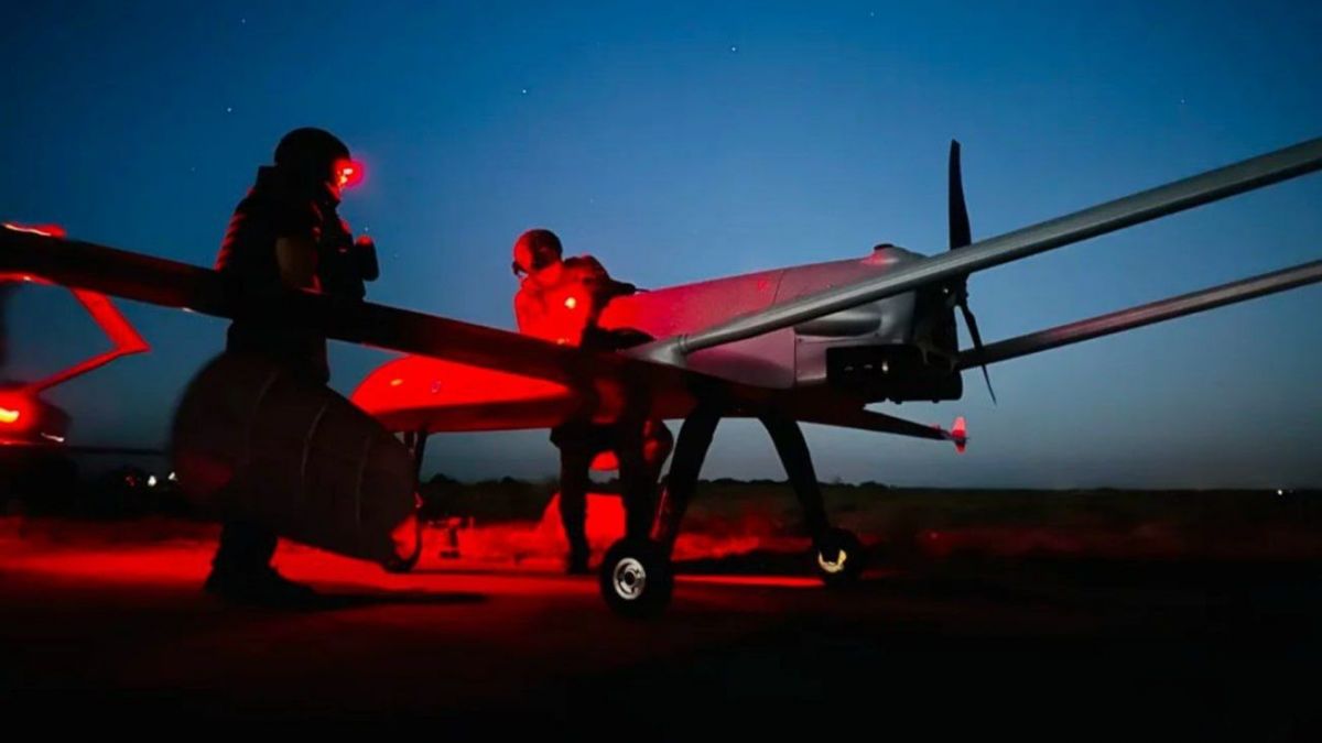 Drone de ataque ucraniano "Lutyi Drone de ataque ucraniano "Lutyi