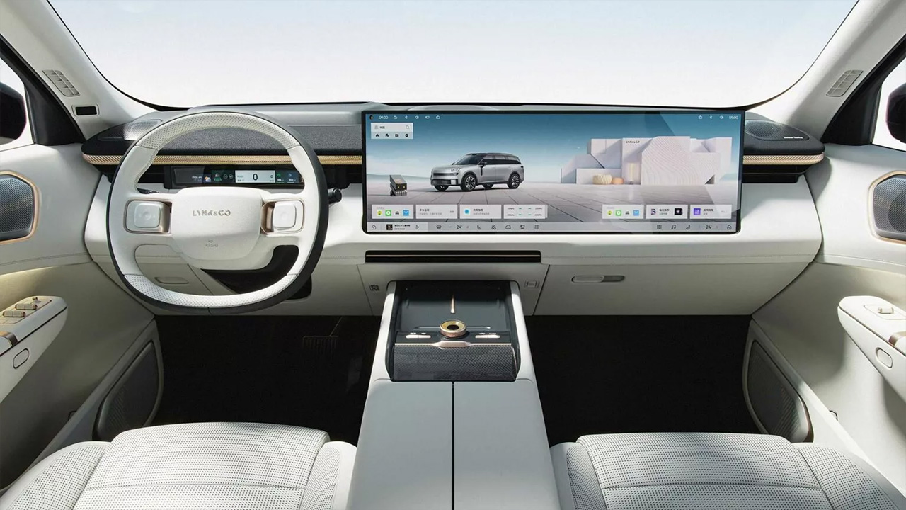 Interior de Lynk Co 900