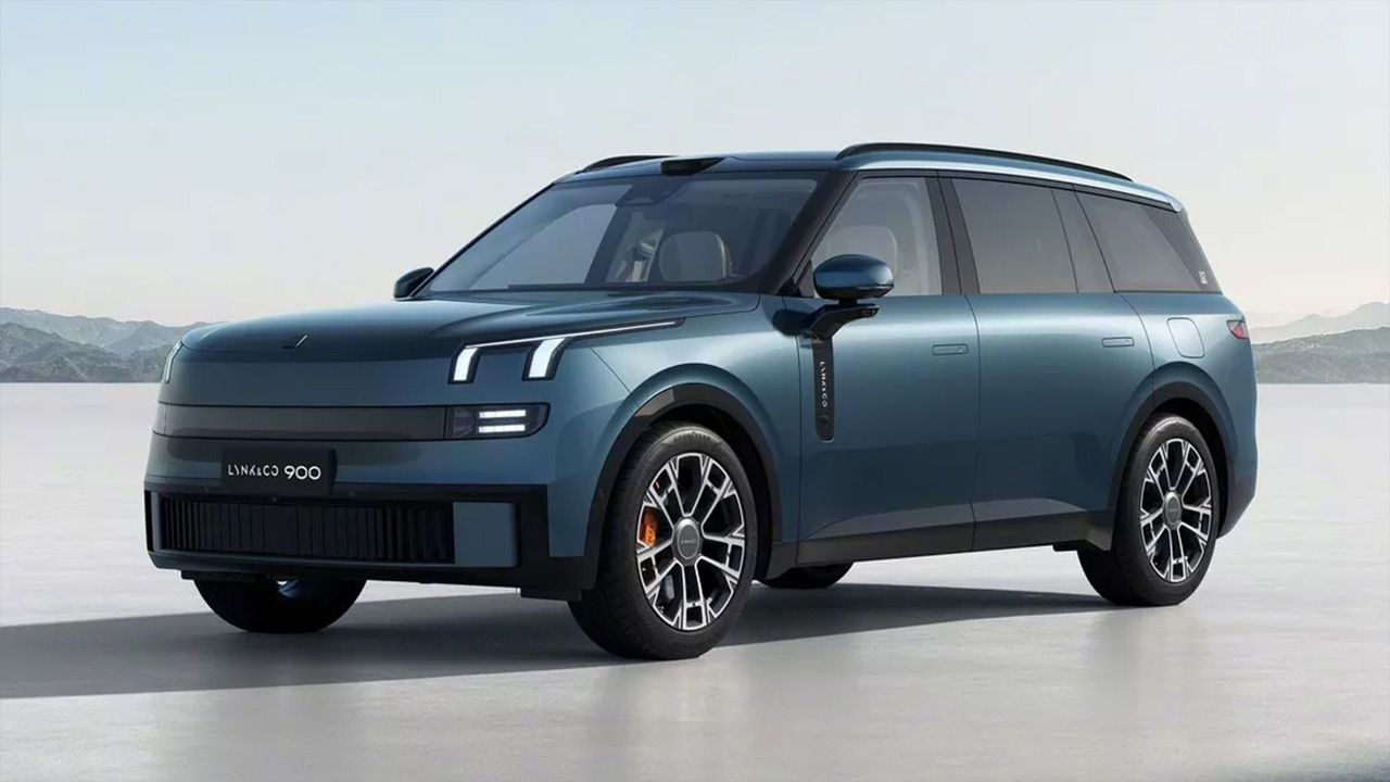 Vista trasera de Lynk Co 900