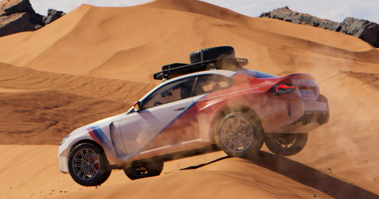 BMW M2 Dakar Concept BMW M2 Dakar con aireadores y neumáticos todoterreno
