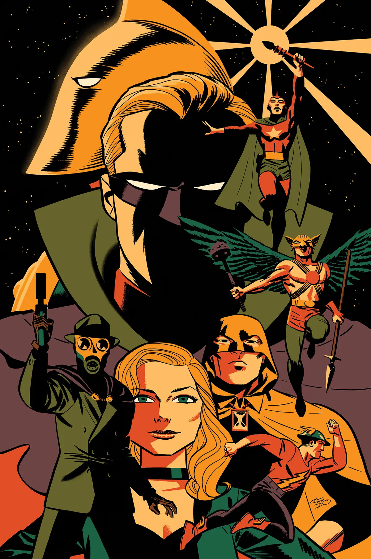 Una página de la nueva historia del Universo DC