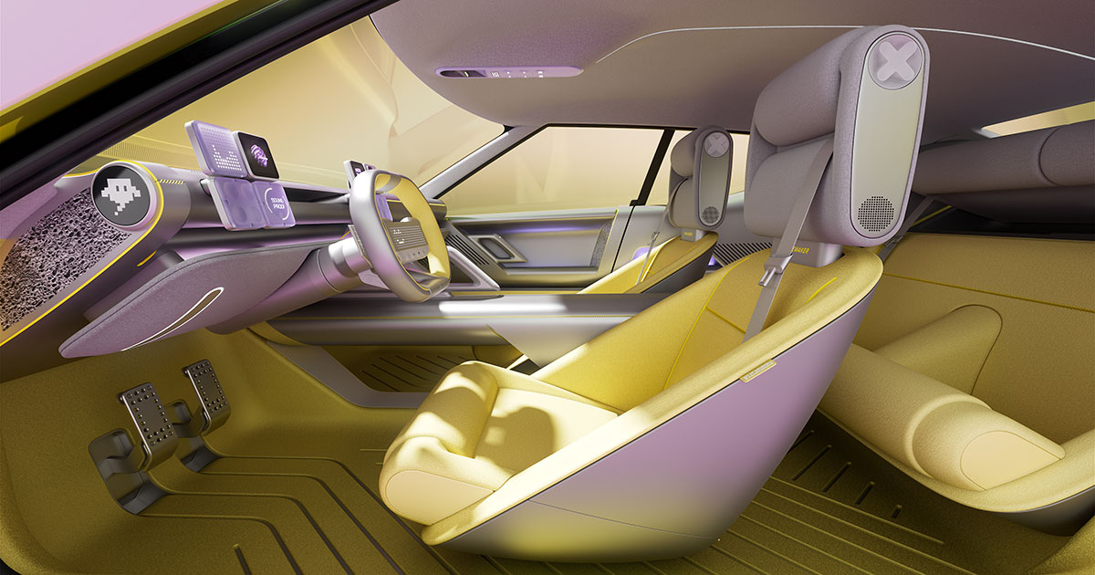 Interior del Hyundai Concept Three Interior del Hyundai Concept Three