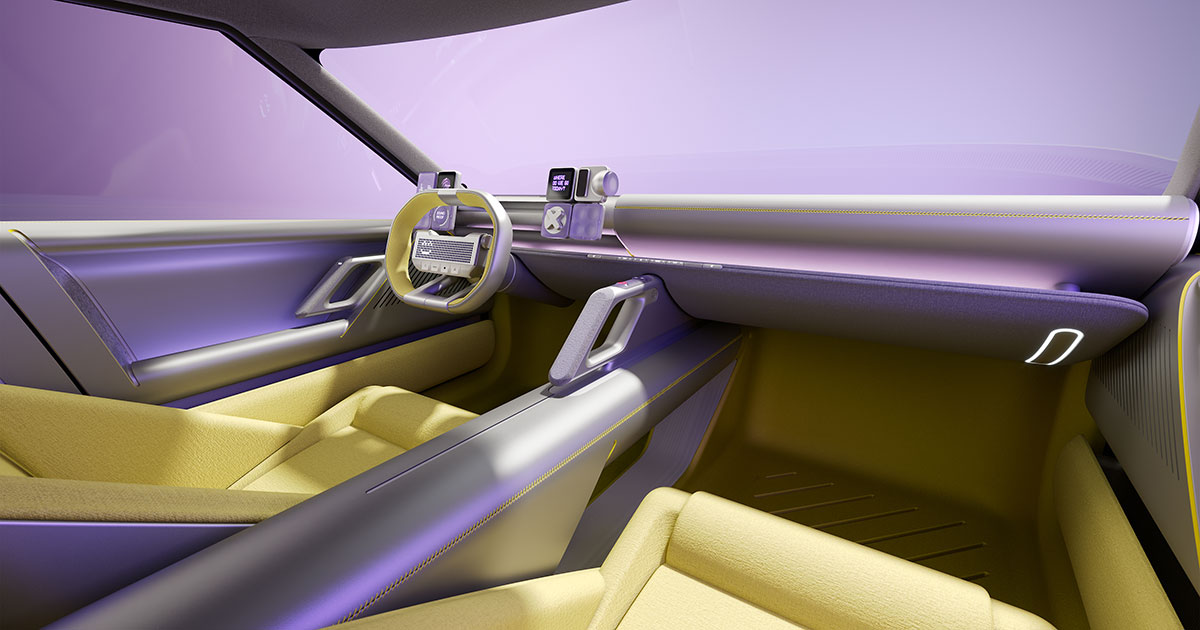 Diseño interior del Hyundai Concept Three Diseño interior del Hyundai Concept Three