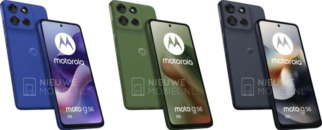 Moto G56 5G - opciones de color