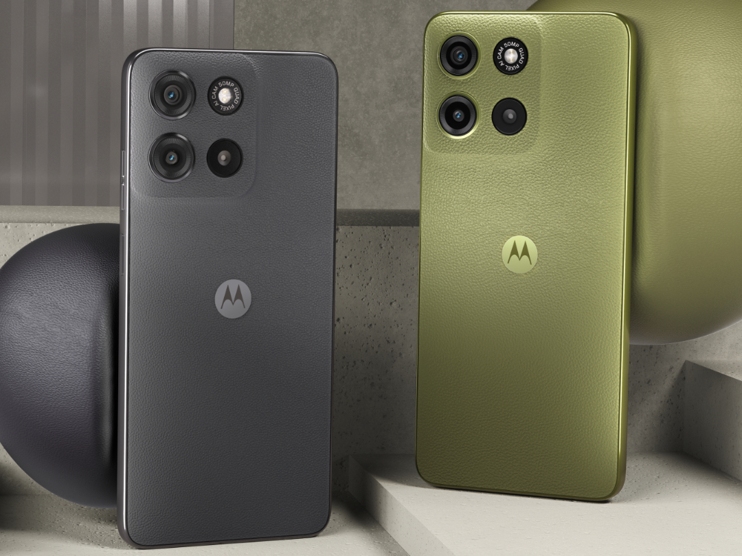 Moto G15 Power en colores Gris Gravedad y Verde Iguana Moto G15 Power en colores Gris Gravedad y Verde Iguana
