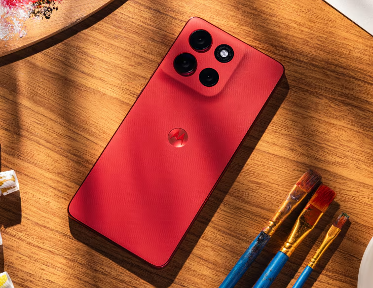 Diseño del Moto G86 Power en color Crisantemo Diseño del Moto G86 Power en color Crisantemo