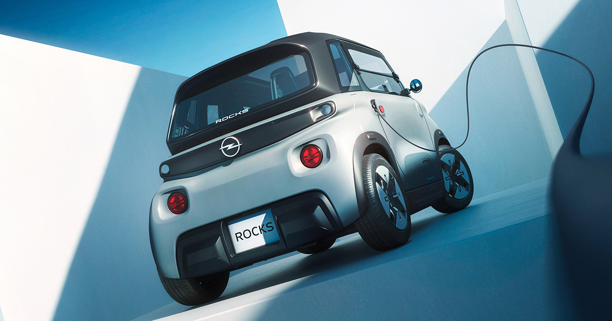 El Opel Rocks actualizado - vista frontal El Opel Rocks actualizado - vista frontal