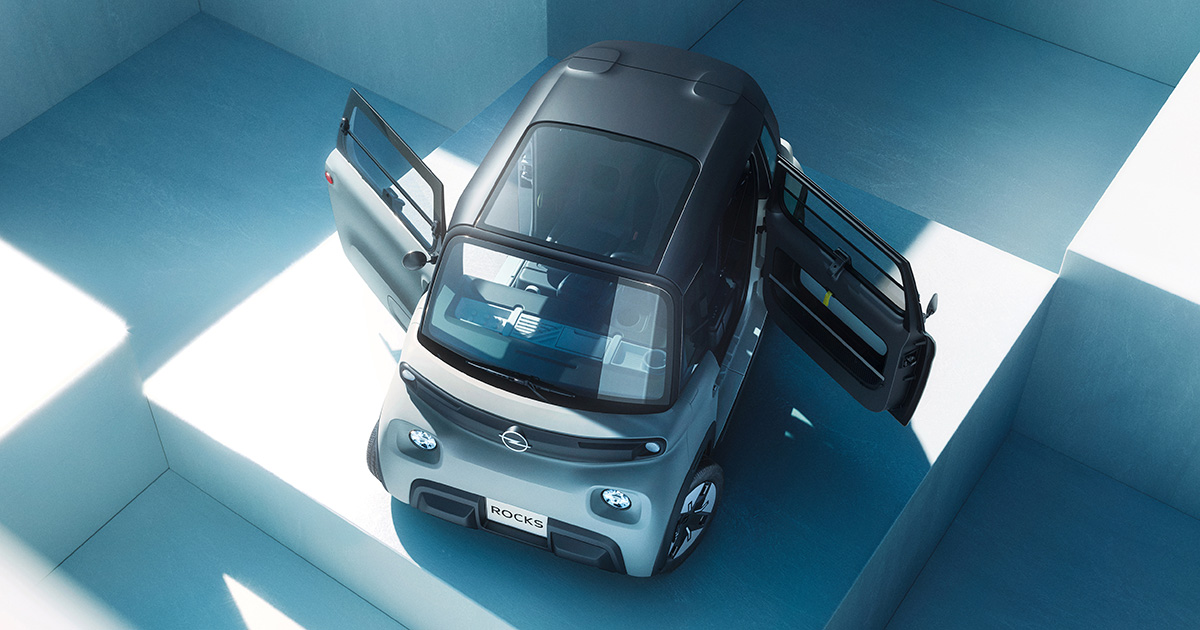 El Opel Rocks actualizado - vista lateral El Opel Rocks actualizado - vista lateral