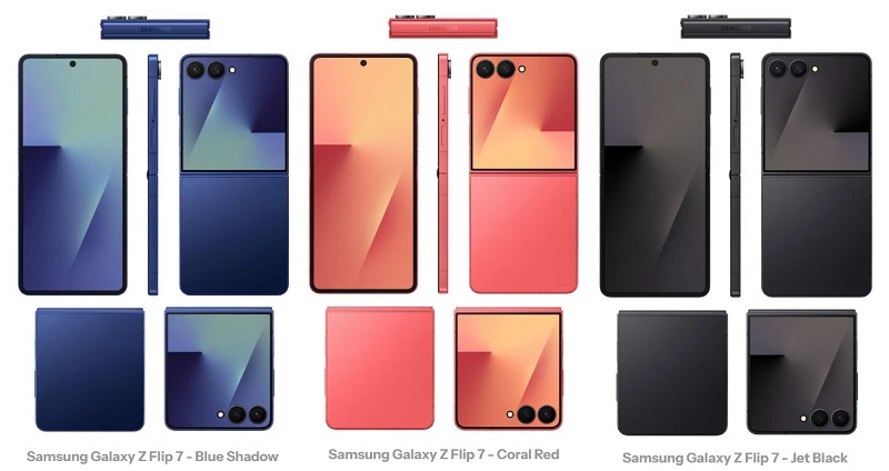Galaxy Z Flip 7 Renderer Galaxy Z Flip 7 Renderer