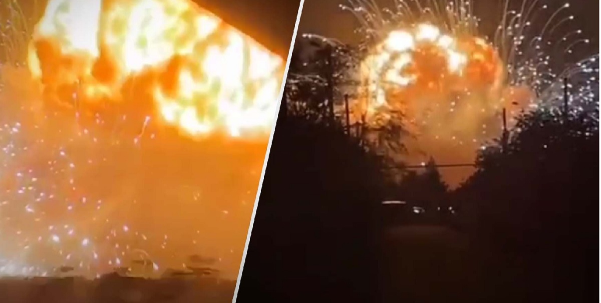 Ucrania ha lanzado otro asombroso ataque contra una base de almacenamiento de munición de artillería: esta vez ha sido alcanzada una instalación militar en la región de Krasnodar (vídeo). Ucrania ha lanzado otro asombroso ataque contra una base de almacenamiento de munición de artillería: esta vez ha sido alcanzada una instalación militar en la región de Krasnodar (vídeo).