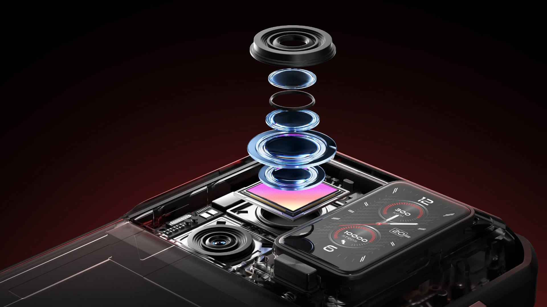 El módulo principal de la cámara Oukitel WP300