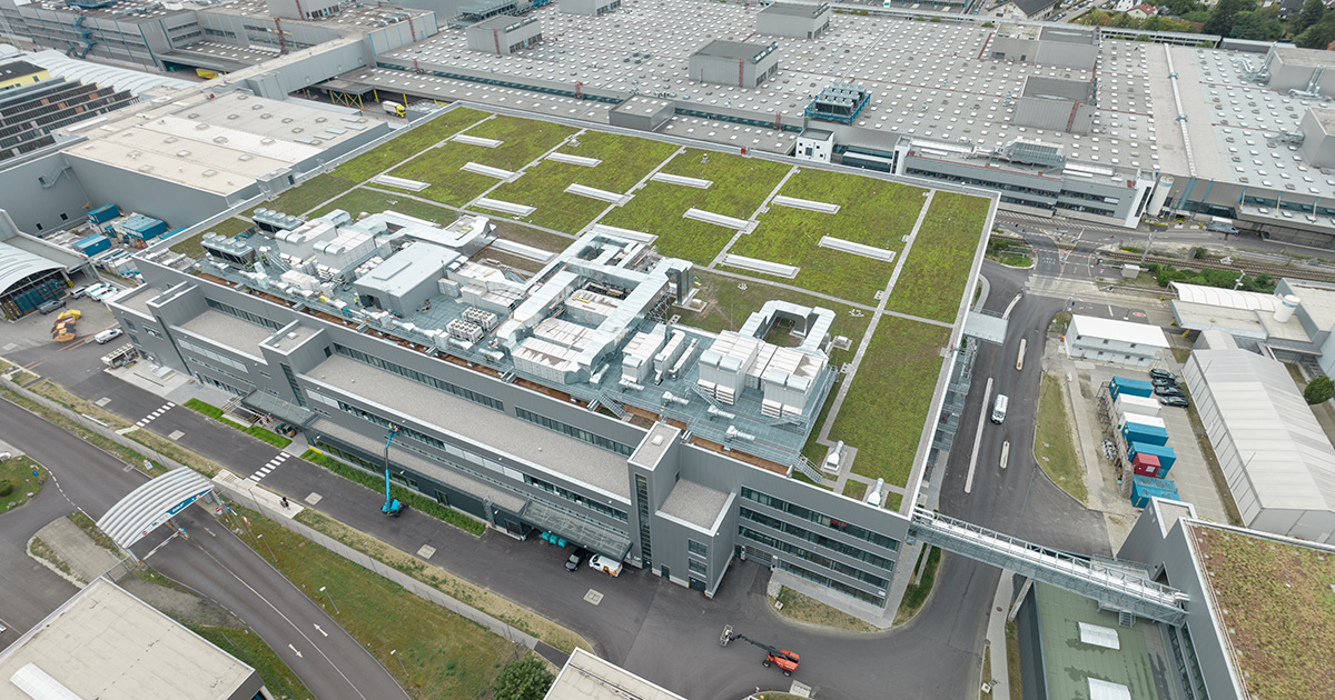 Nueva nave de montaje de motores eléctricos en la planta de BMW Group en Steyr