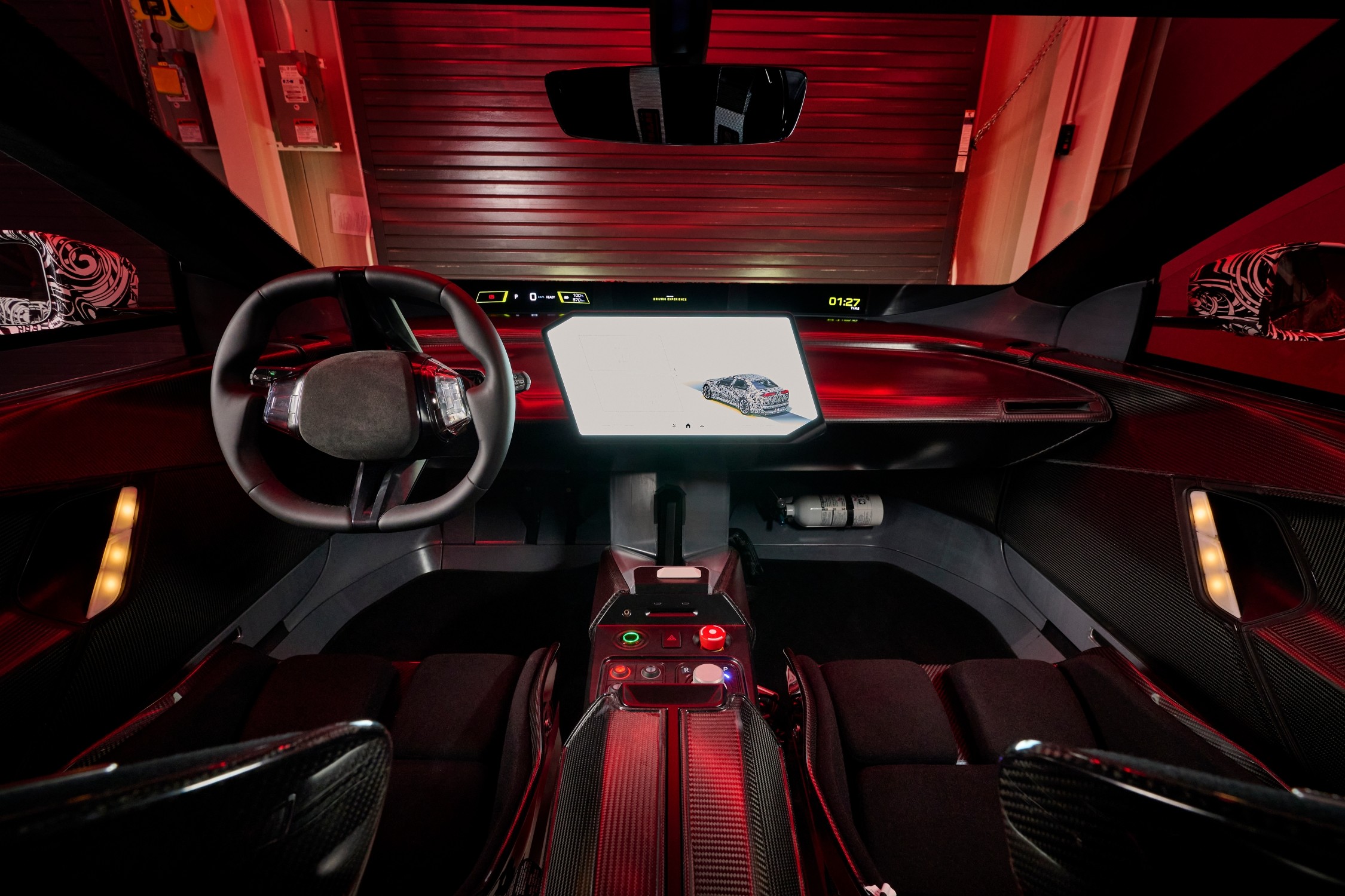 Interior del BMW Vision Driving Experience Interior del BMW Vision Driving Experience