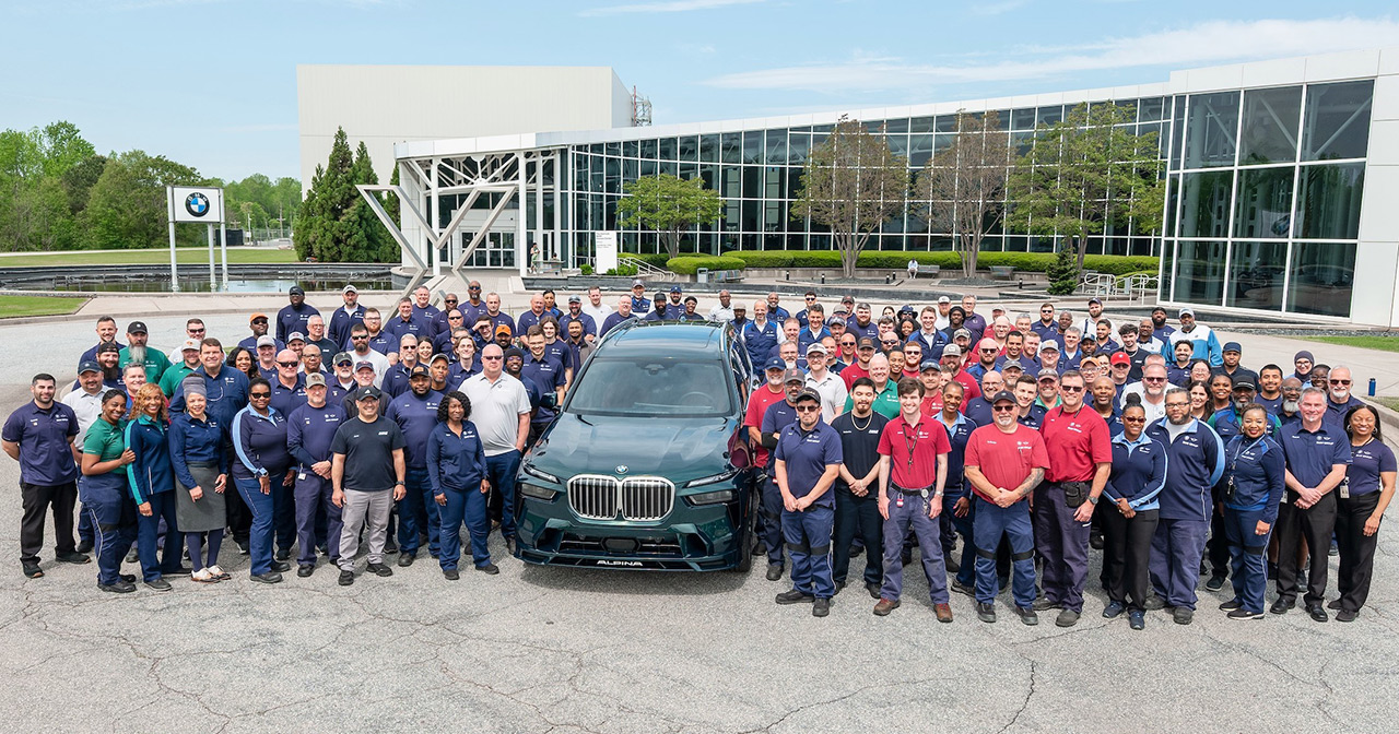 BMW Alpina XB7 BMW Alpina XB7 en la planta de BMW en Spartanburg, Carolina del Sur