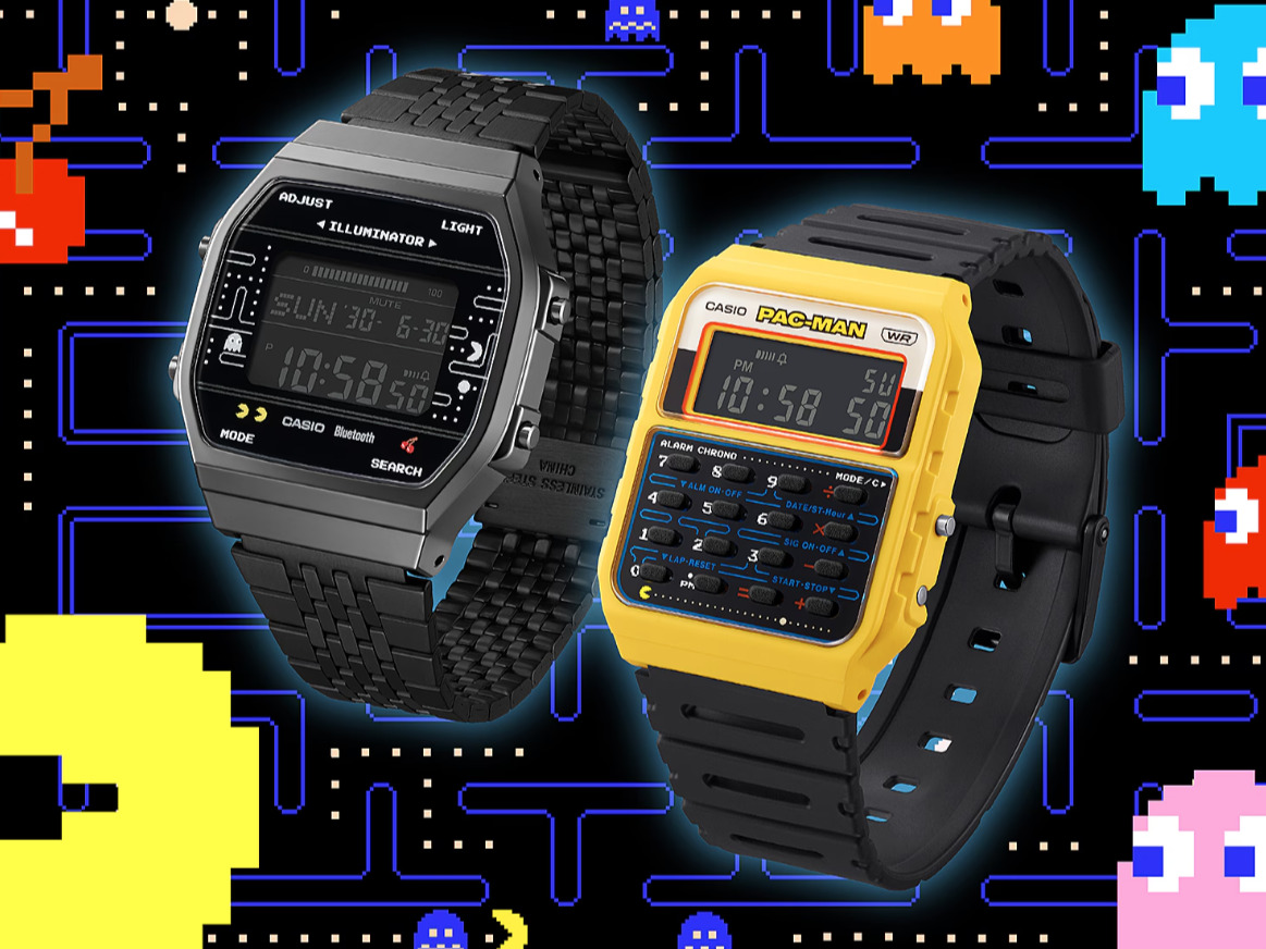 Relojes de la colección Pac-Man x Casio Vintage Relojes de la colección Pac-Man x Casio Vintage