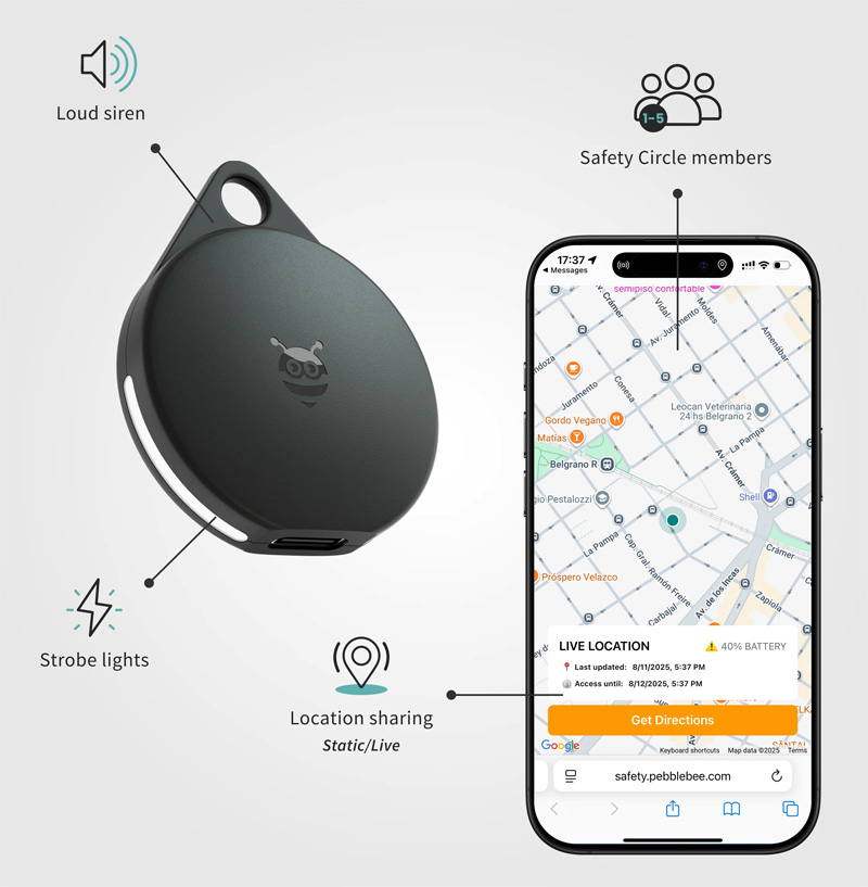 Actualización de Alert Live para Pebblebee Clip