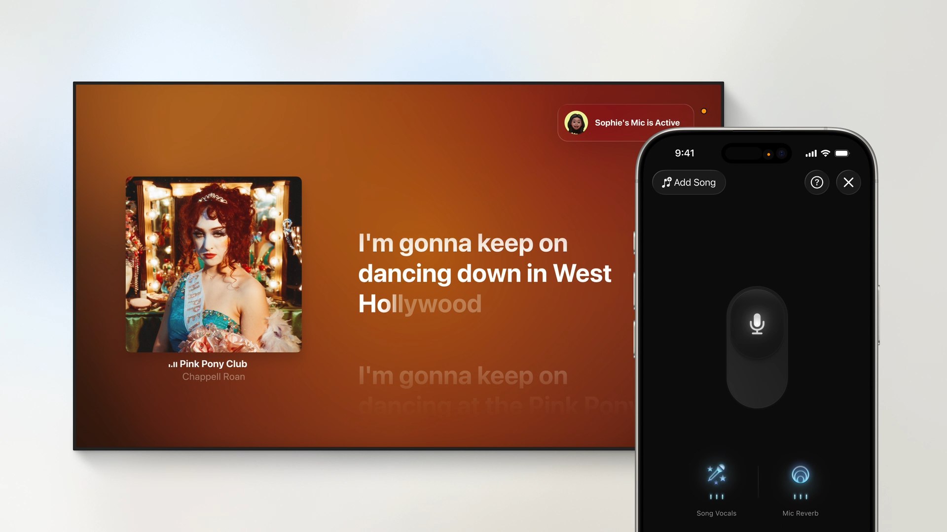 Apple Music Sing Ilustración de Apple Music Sing