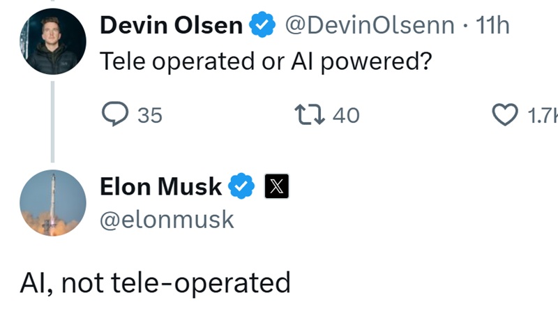 Robot asistente Tesla Optimus en acción