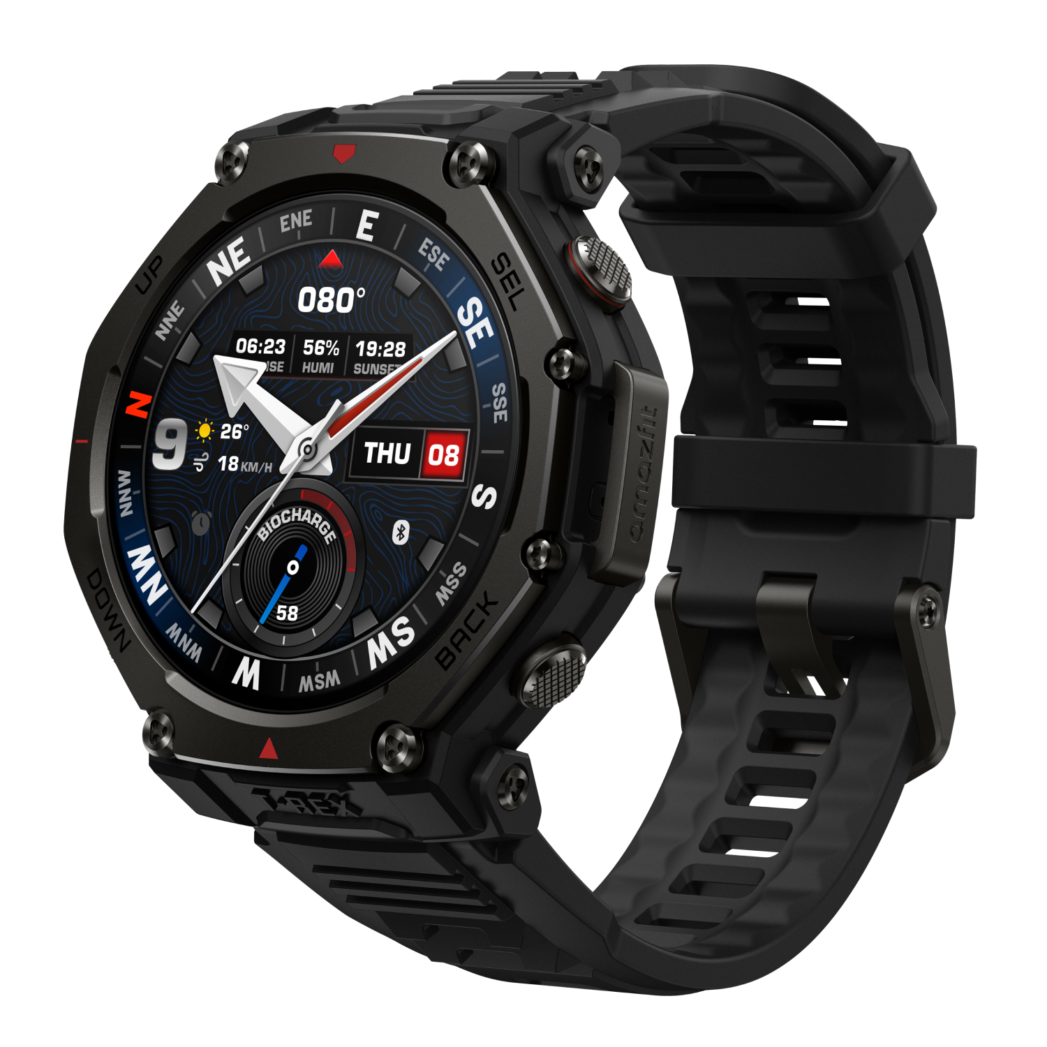 Amazfit T-Rex 3 Pro en negro Amazfit T-Rex 3 Pro en negro