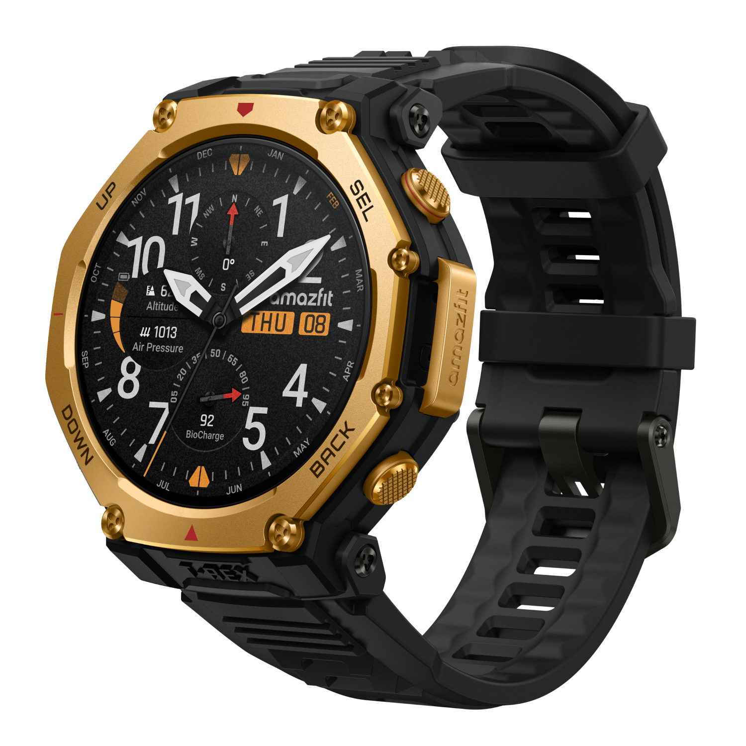 Amazfit T-Rex 3 Pro en color dorado Amazfit T-Rex 3 Pro en color dorado