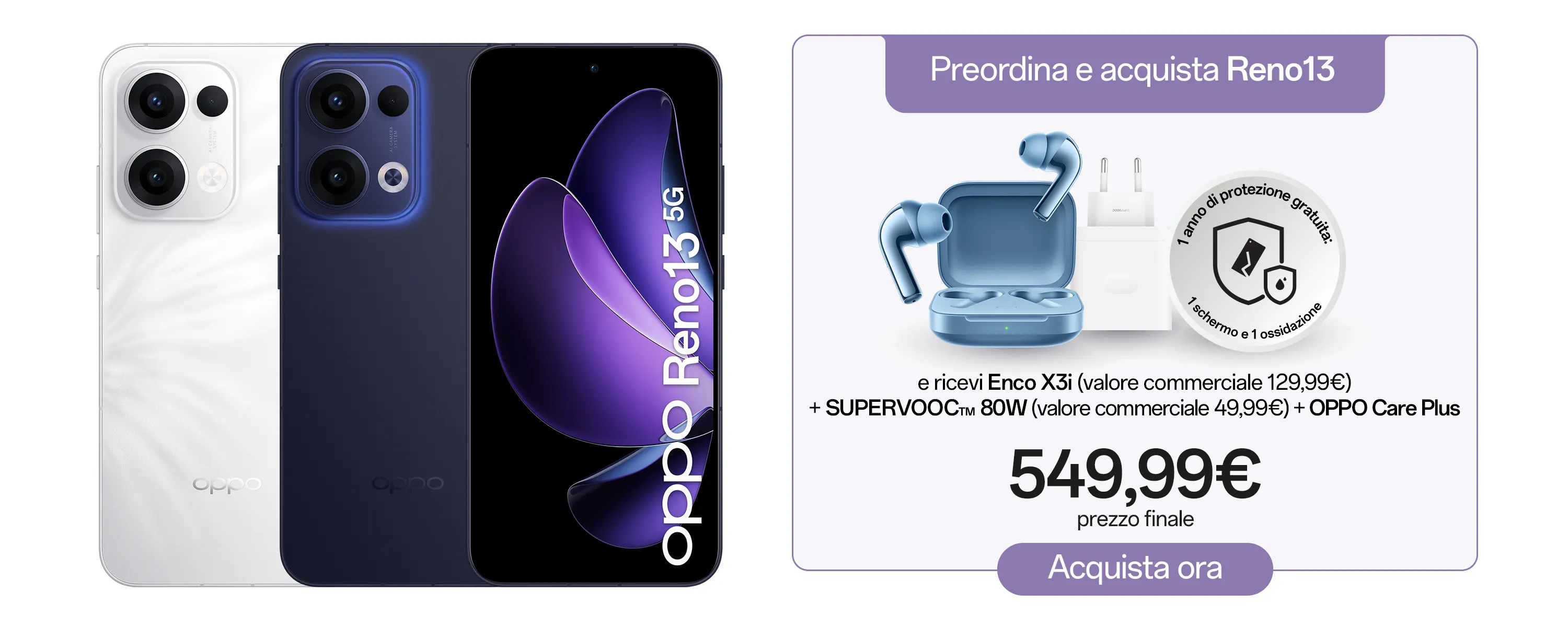 Oppo Reno13 con oferta promocional Oppo Reno13 con oferta promocional