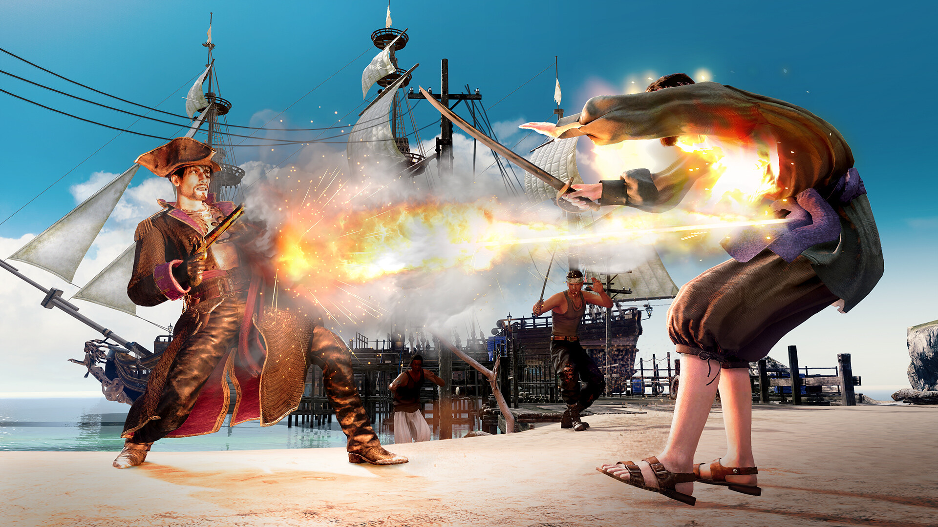 Monte Majima en el juego Like a Dragon: Pirate Yakuza in Hawaii Monte Majima en el juego Like a Dragon: Pirate Yakuza in Hawaii