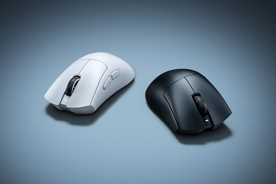 Variante en blanco y negro del Razer DeathAdder V4 Pro Variante en blanco y negro del Razer DeathAdder V4 Pro