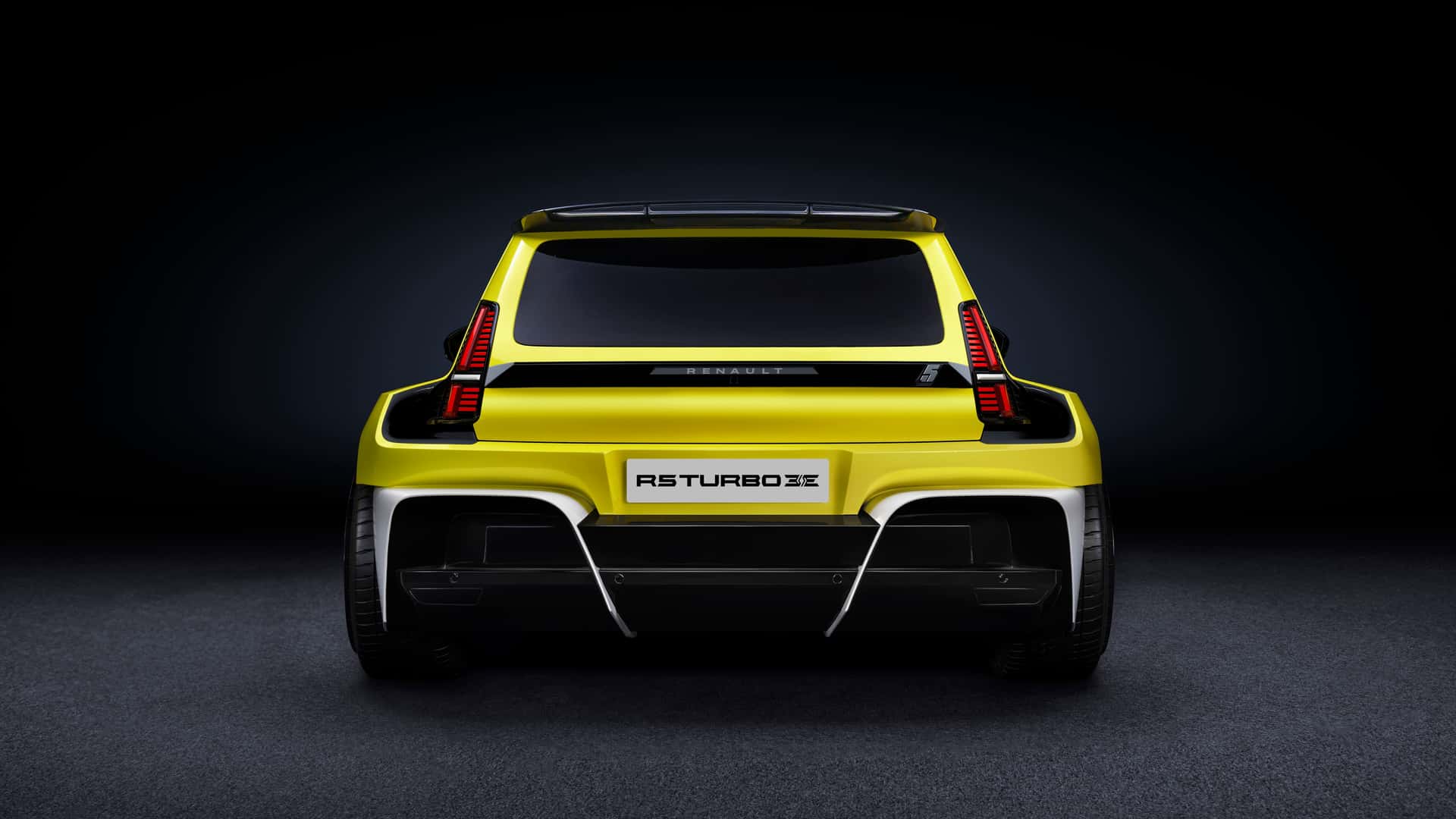 Renault 5 Turbo 3E vista frontal Renault 5 Turbo 3E vista frontal
