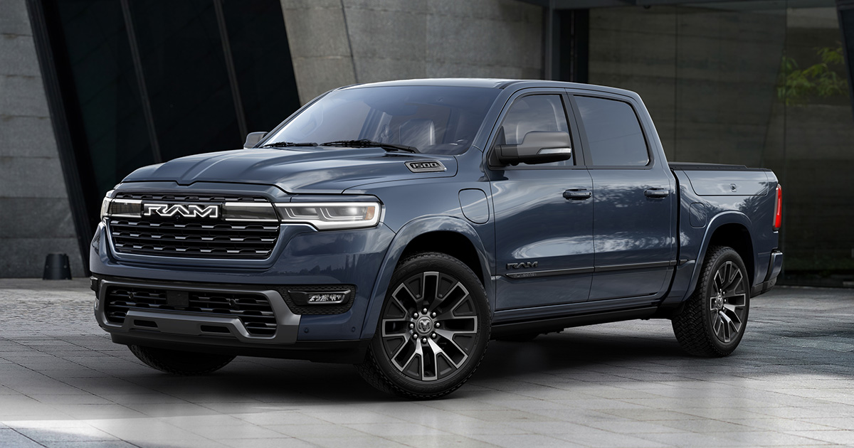 Ram 1500 Ramcharger en movimiento