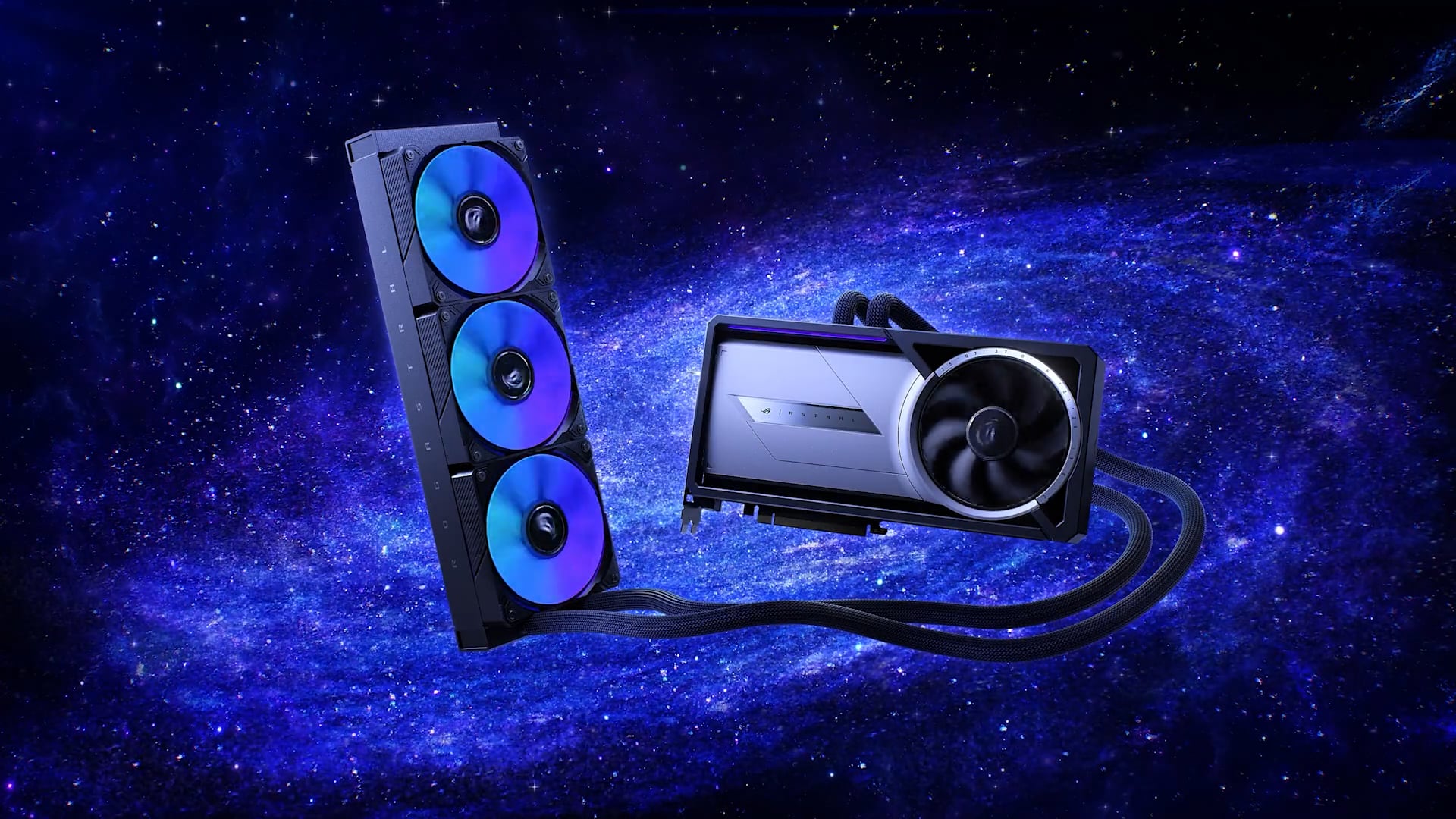 Tarjeta de vídeo ROG Astral LC GeForce RTX 5090 OC Edition. Ilustración: ASUS